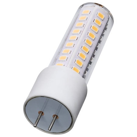 Satco 6.5 Watt T6 LED, Clear Finish, GY6.35 Base, 3000K, 12V S12320